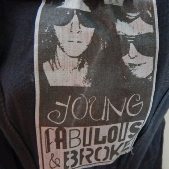 YFB Draped Front Tie Dye Sleeveless Top - Picture 4 of 5